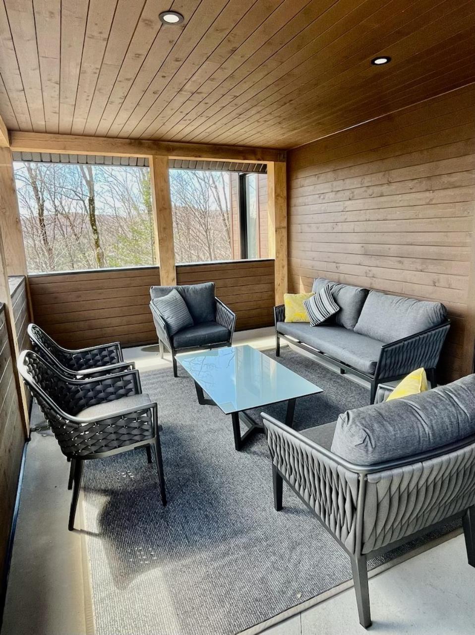 The Chic Shack - Golf, Ski, Spa Saint-Faustin Esterno foto