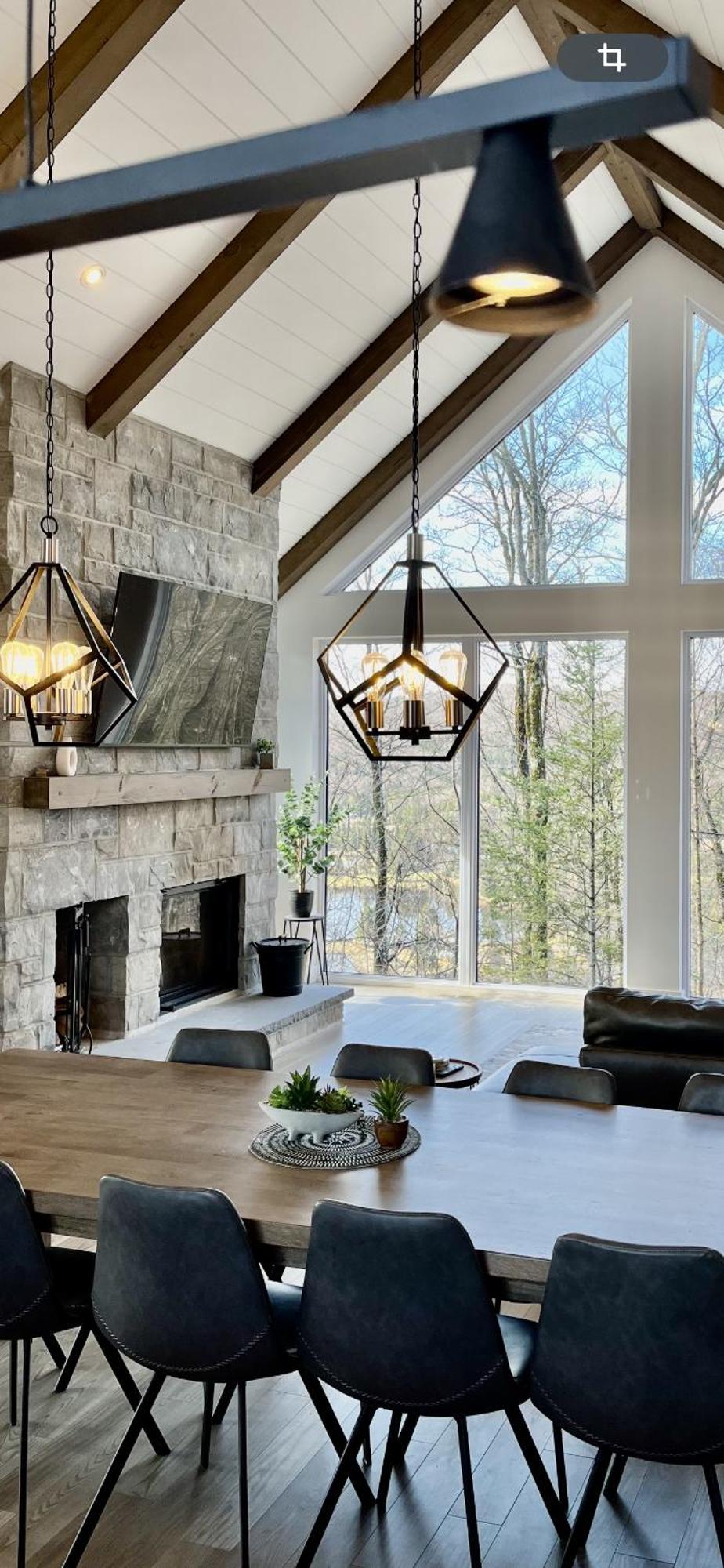 The Chic Shack - Golf, Ski, Spa Saint-Faustin Esterno foto