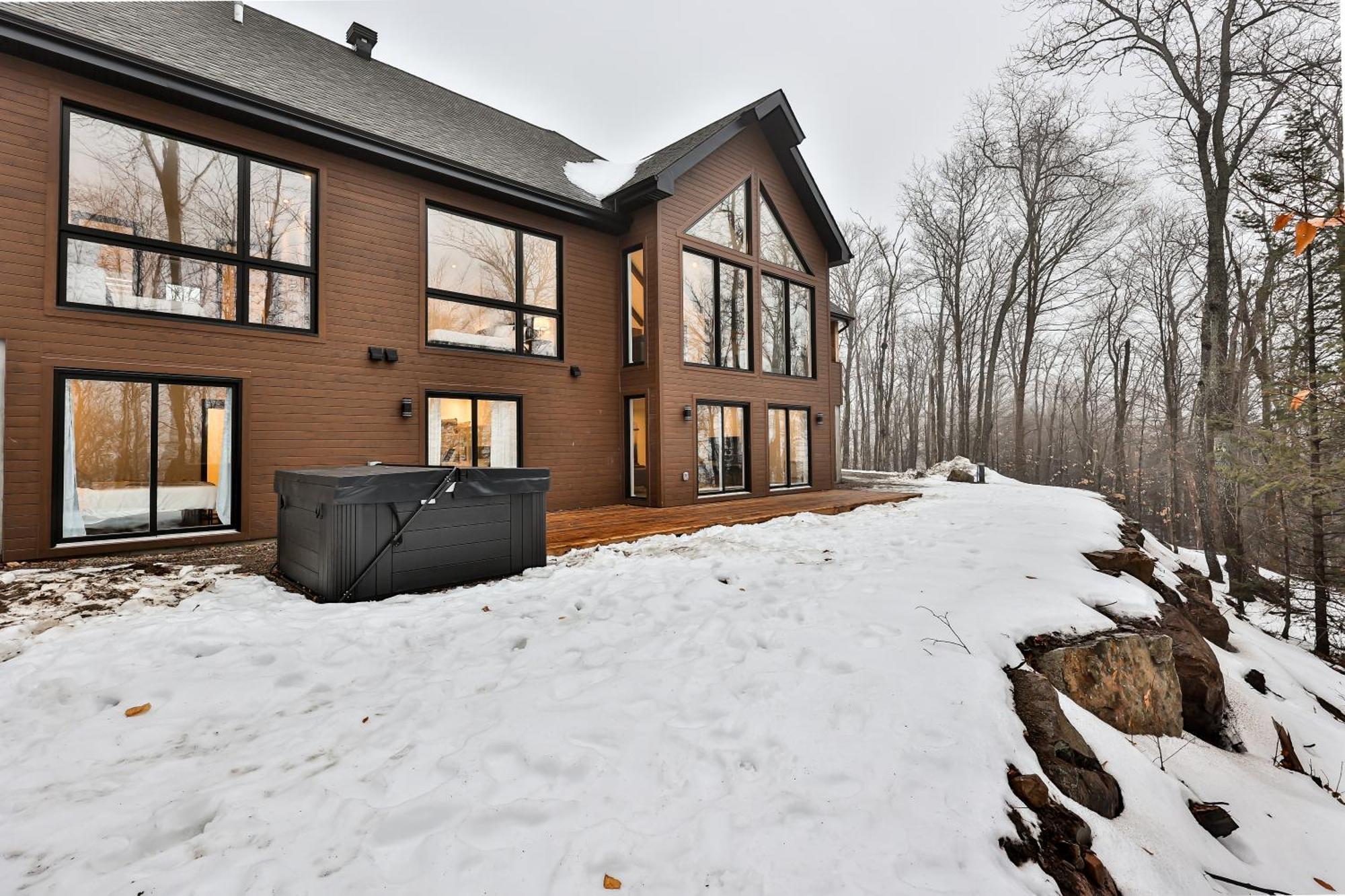 The Chic Shack - Golf, Ski, Spa Saint-Faustin Esterno foto