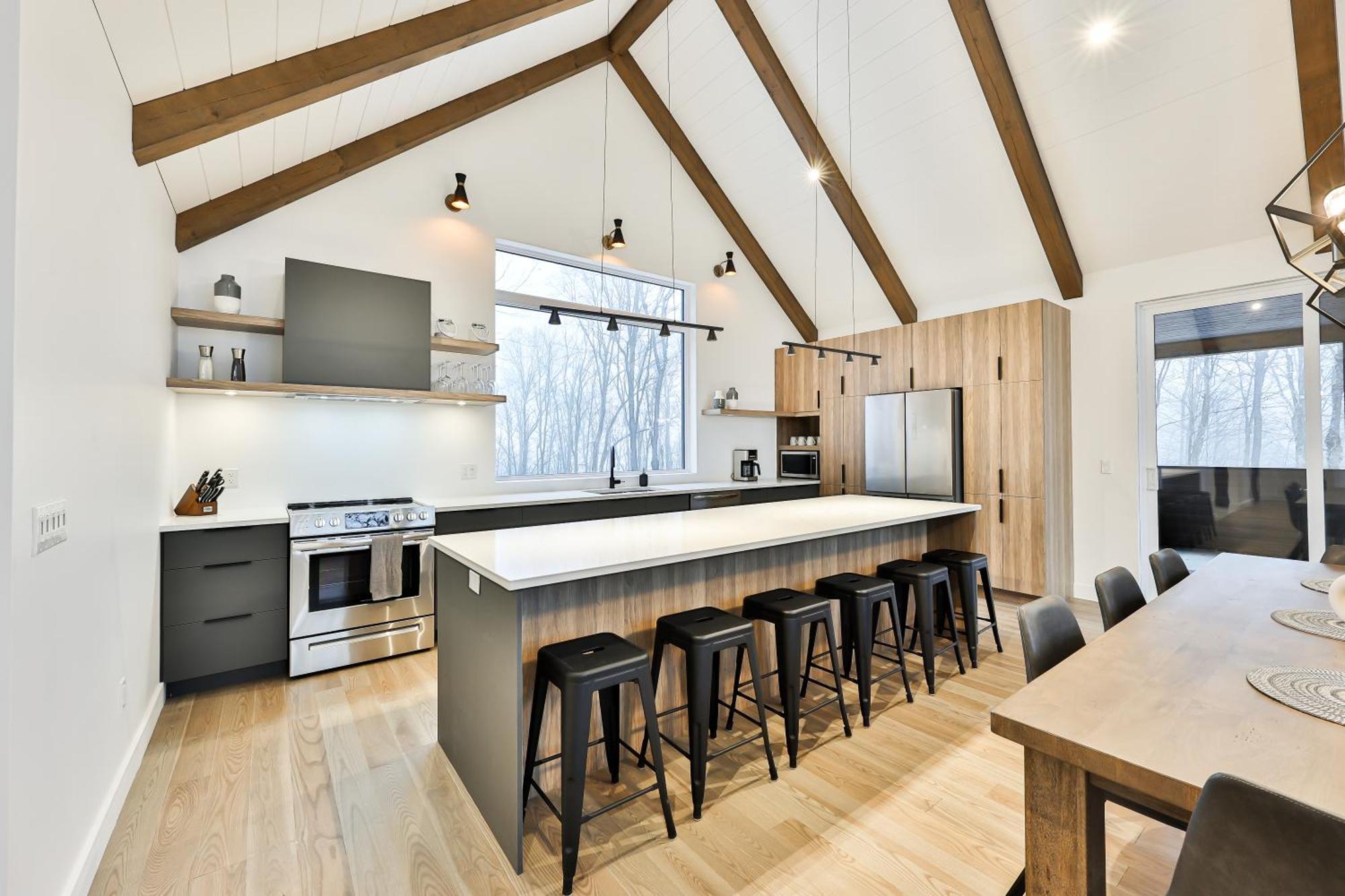 The Chic Shack - Golf, Ski, Spa Saint-Faustin Esterno foto