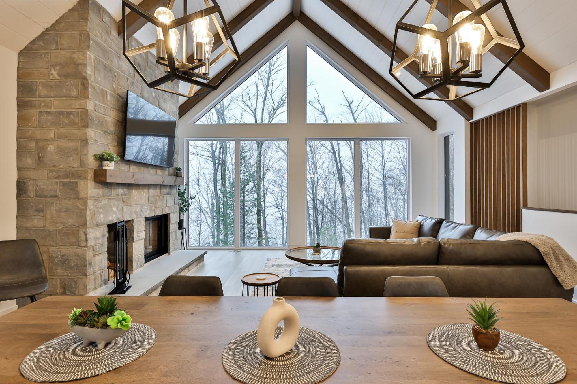 The Chic Shack - Golf, Ski, Spa Saint-Faustin Esterno foto
